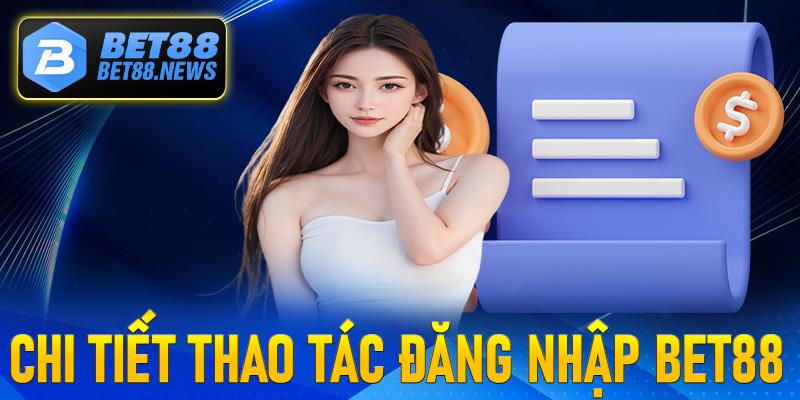 Hướng dẫn chi tiết thao tác đăng nhập Bet88